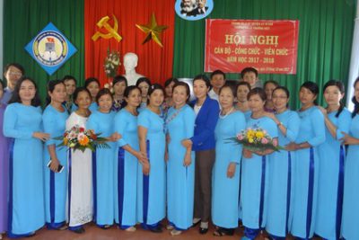 HỘI NGHỊ CÁN BỘ – CÔNG CHỨC – VIÊN CHỨC NĂM HỌC 2017-2018 CỦA TRƯỜNG TIỂU HỌC LÝ THƯỜNG KIỆT